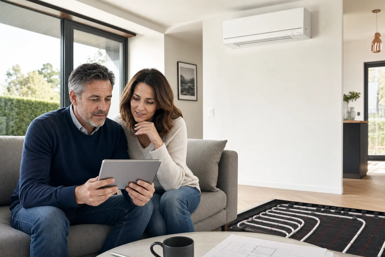 Pompe à chaleur : quelles différences entre air-air et air-eau ?