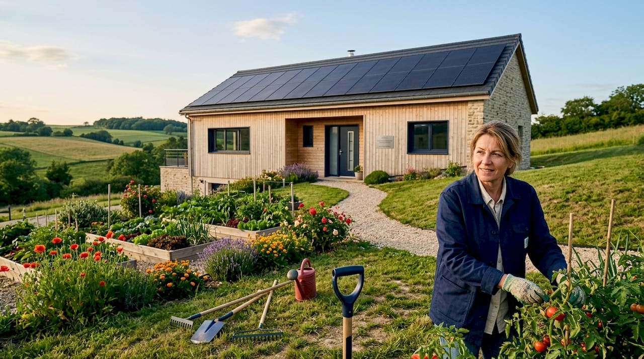 Exemples de maisons chauffées aux énergies renouvelables